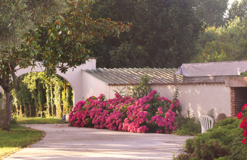 Entrée de la villa